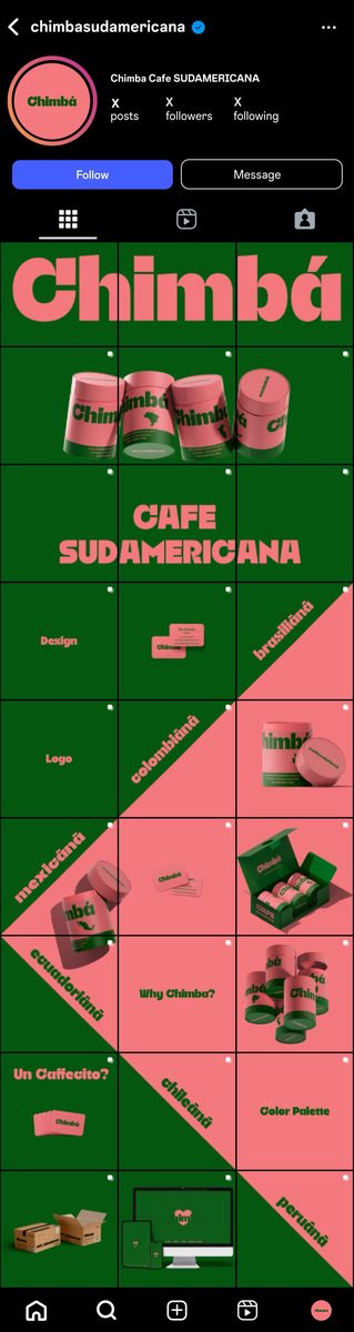 Chimba Instagram grid · Alkeme Design