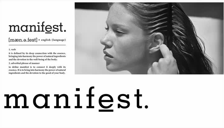Manifest Personal care · Alkeme Design